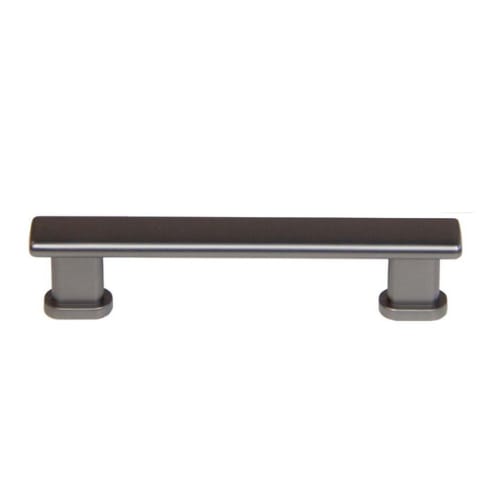 Cabinet Pull - Manhattan Collection - 96mm Center to Center - Dark Pewter Finish
