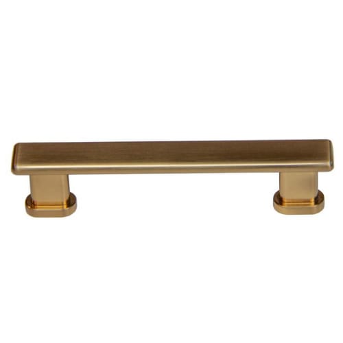 Cabinet Pull - Manhattan Collection - 96mm Center to Center - Radiant Gold Finish