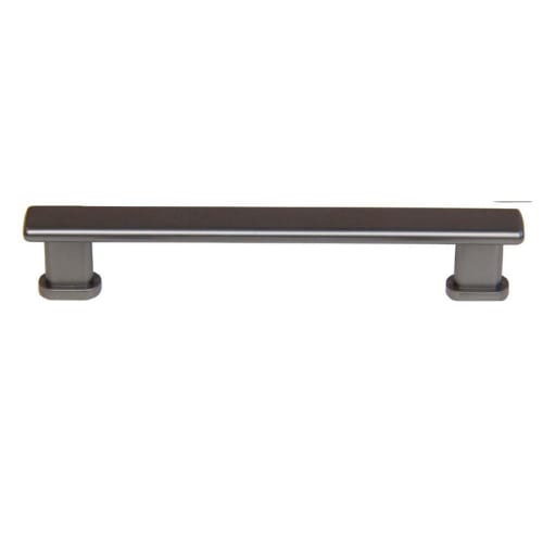 Cabinet Pull - Manhattan Collection - 128mm Center to Center - Dark Pewter Finish