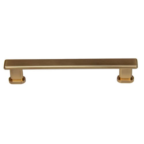 Cabinet Pull - Manhattan Collection - 128mm Center to Center - Radiant Gold Finish