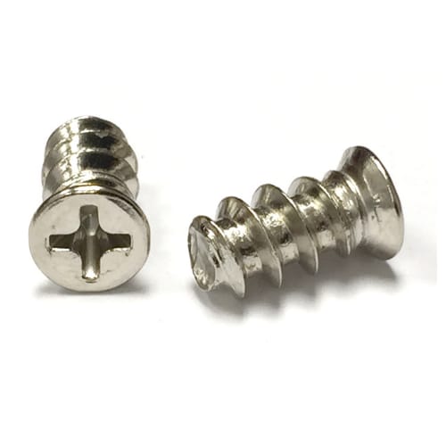 Deerwood Fasteners - Euro Screws - 6.3mm x 11.5mm - Flat Head Pozi - Blunt Type B Point