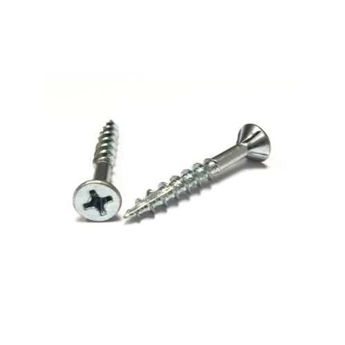 Deerwood Fasteners - 8 x 2 - Flat Head - Phillips Deep Thread - Regular