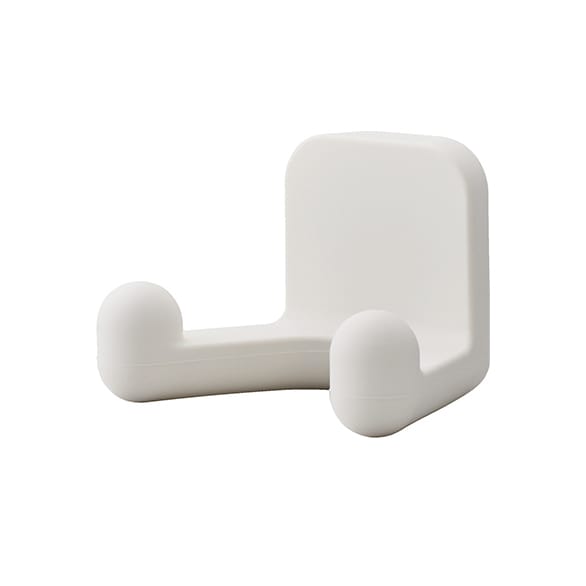 PXB-GR05-212-WT - Rubber Hook - Twin Type - White - Sugatsune