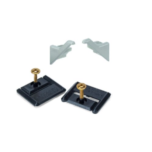 Rincomatic - Syma2 - End Caps - ABS - Inglete - Set of Left and Right - Matt Silver