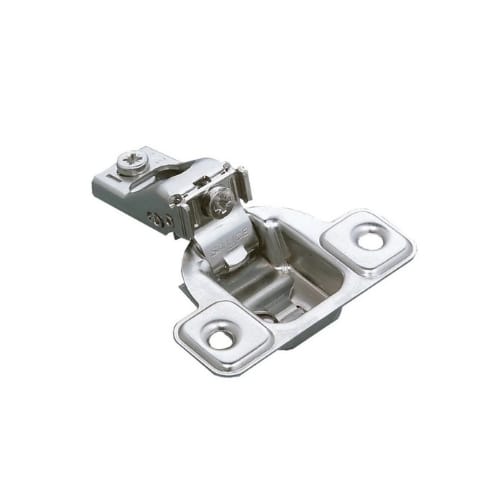 CSR3799 - Hinge - 106 Degree - 1/2 Inch Overlay - Self Close - Dowels - Face Frame - 2 Cam - Nickel Finish - Salice