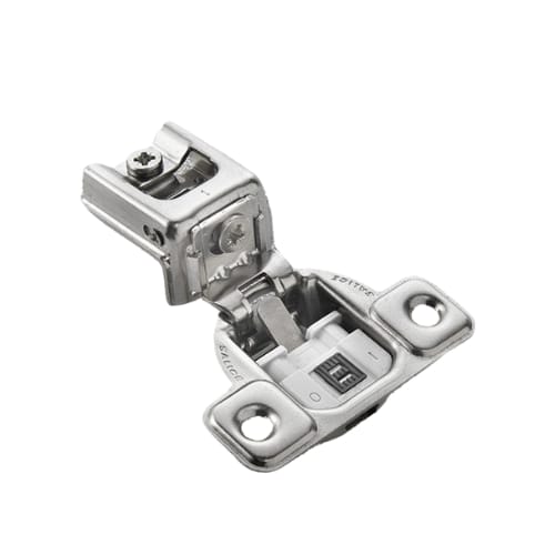 CUP32D9 - Hinge - 106 Degree - 1 Inch Overlay - Soft Close - Wood Screw - Face Frame - 2 Cam - Nickel Finish - Salice