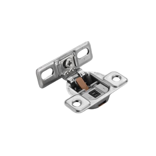 CUP3FD9 - Hinge - 106 Degree - Adjustable Overlay - Soft Close - Wood Screw - Face Frame - 2 Cam - Nickel Finish - Salice