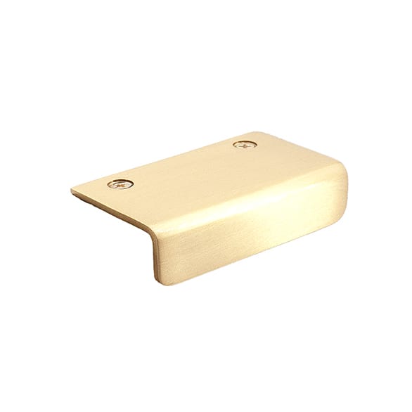 SNB-70/SB - Decorative Edge Pull - 70mm - Satin Brass - Sugatsune