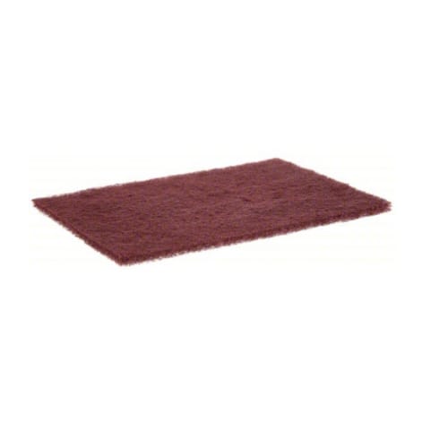 Scotch-Brite - Hand Pad - 6 inch x 9 inch - Maroon