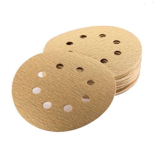M-164540 - Ekastorm - Sanding Disc -  5 x 8HV - Hook and Loop - 120 Grit - Uneeda