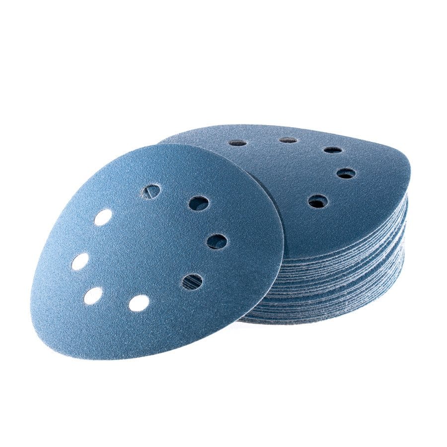 M-176051 - Filmtek - Sanding Disc - 5 x 8HV - Hook and Loop - 100 Grit - Uneeda