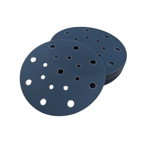 M-182963 - Filmtek - Sanding Disc - 6 x 0 x 17 - Hook and Loop - 60 Grit - Uneeda