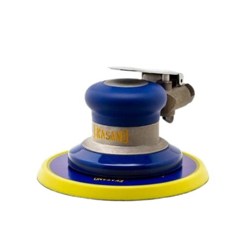 P-101904 - EkaSand - Pneumatic Sander - 6 Inch - Central Vacuum - Vinyl Face - 3/16 Inch Orbit - Uneeda