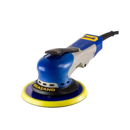 P-105002 - EkaSand - Electric Sander - 6 Inch - Central Vacuum - Hook Face - Low Profile Pad - 3/32 Orbit - Uneeda