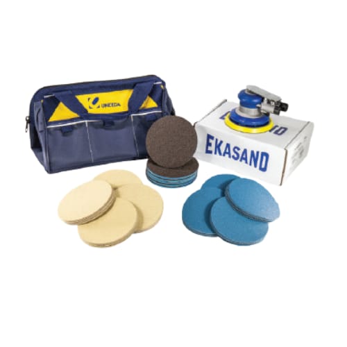 P-106435 - EkaPro - Sanding Kit - Pneumatic - 5 Inch - With Central Vacuum Configuration - Uneeda
