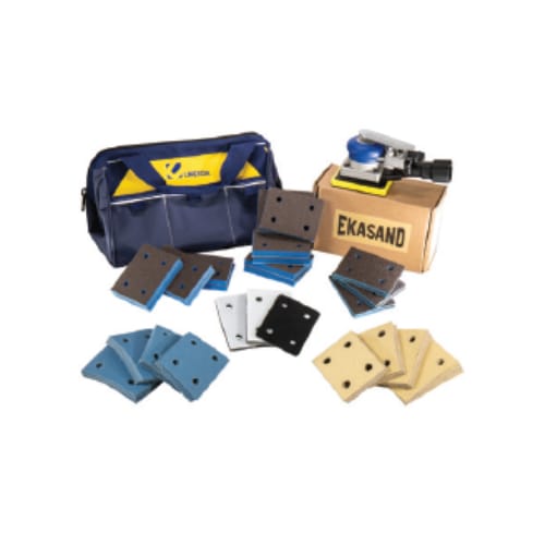 P-106438 - EkaPro - Sanding Kit - Pneumatic - 3 Inch x 4 Inch - Non Vacuum - Uneeda