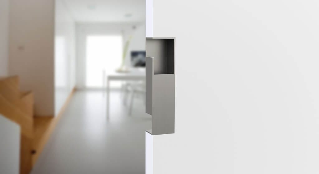 DSI-4257-35 - Sliding Door Handle - Stainless Steel - Satin - Sugatsune