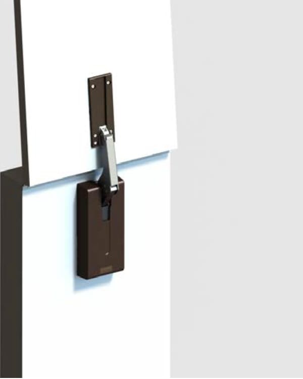 LADH-50 - Lift Assist Damper - Heavy Duty - Dark Brown - Sugatsune