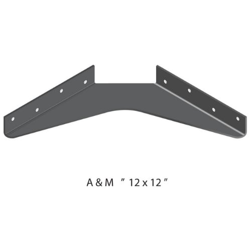 BRACKET-12X12-GRAY - image 2