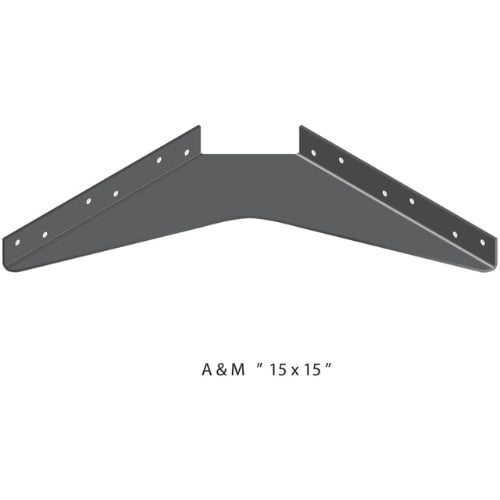 BRACKET-15X15-WHITE - image 2