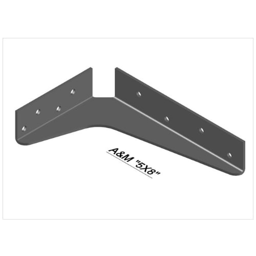 BRACKET-5X8-BROWN - image 1