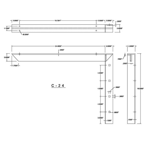 BRACKET-C(2.0)-24-BLACK - image 3