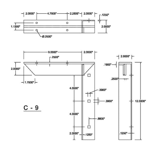 BRACKET-C(2.0)-9-WHITE - image 3