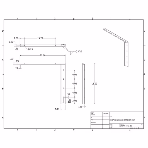 BRACKET-CFLAT(1.0)-18-BLACK - image 2