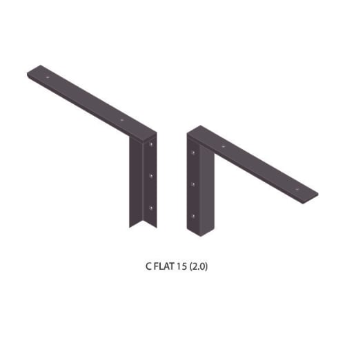 BRACKET-CFLAT(2.0)-15-WHITE - image 2