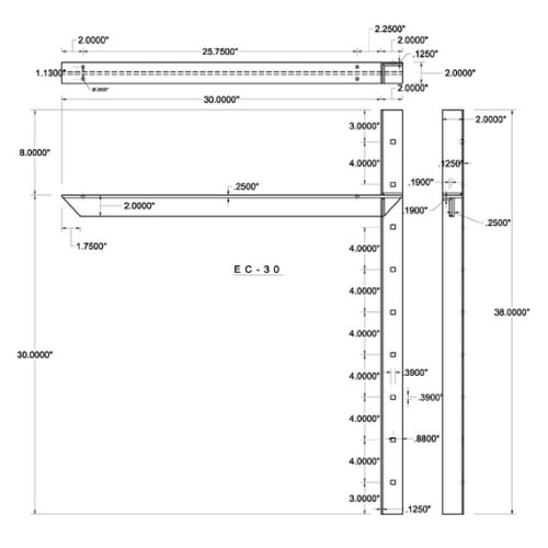 BRACKET-EC(2.0)-30-WHITE - image 2