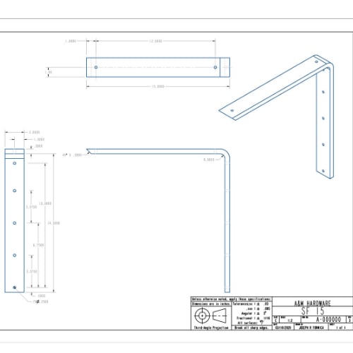 BRACKET-SF15-STAINLESS STEEL - image 2