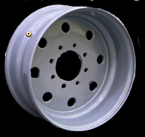 17.5X6.75 8-6.5/.50 SINGLE MOD SILVER HP