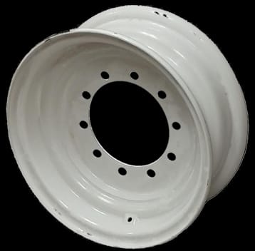 24X9 10 HOLE HUB SILVER
